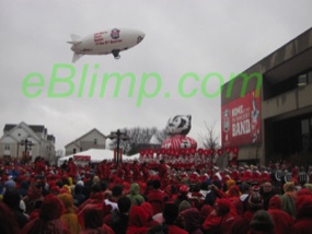 uw madison wisconson rc blimp college sports athletics remote control drone entertainment